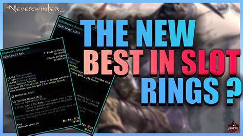 best in slot ring neverwinter